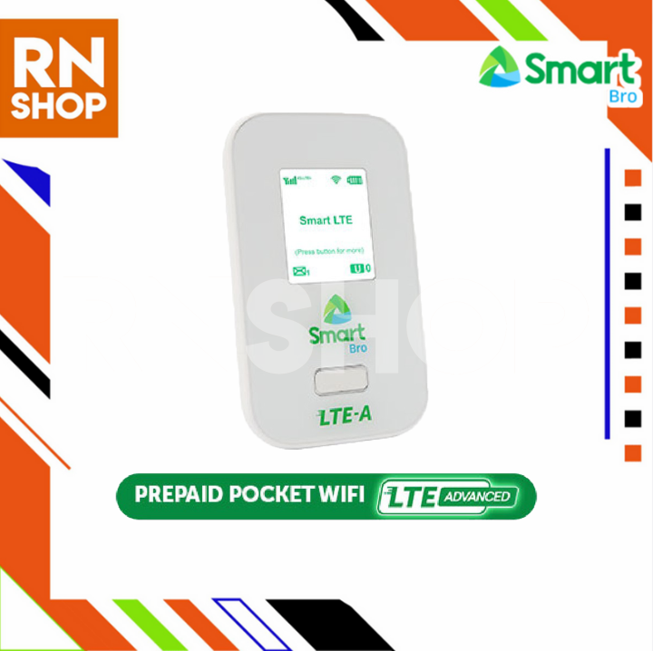 SMART Bro Pocket Wifi LTE Advanced Evoluzn PR4L Rnshop Lazada PH