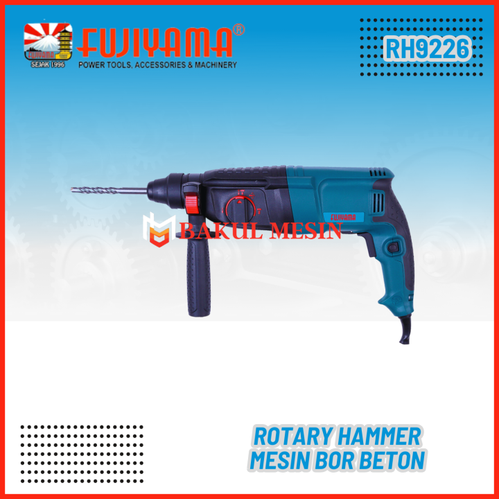 Fujiyama Rh Mesin Bor Beton Mm Sds Rotary Hammer Rh Lazada