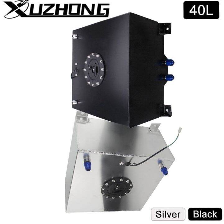 Universal 40L Aluminium Fuel Surge Tank With Cap Fuel Cell 40L With