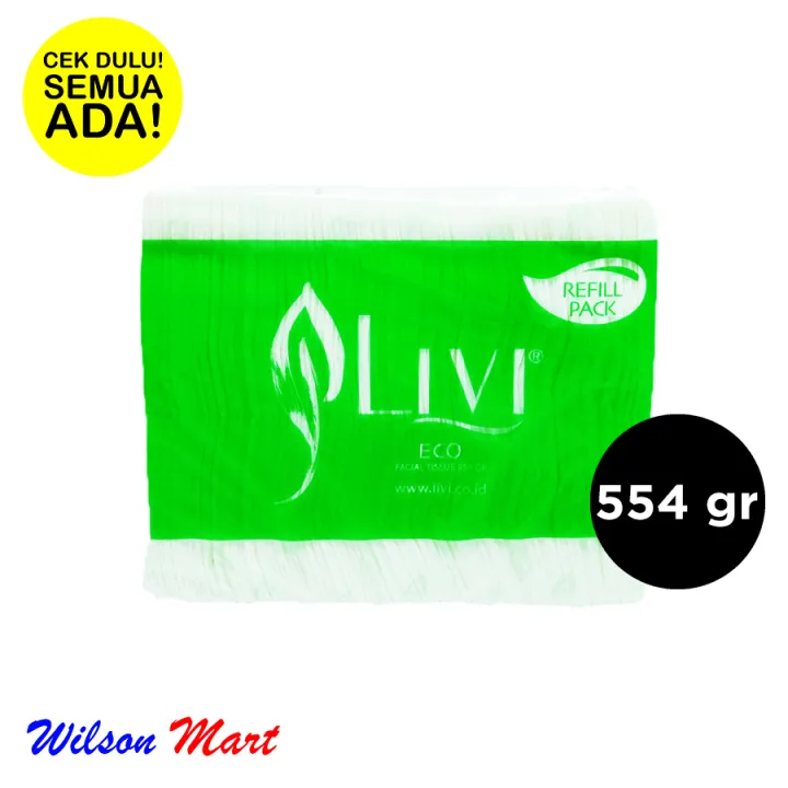 Livi Eco Facial Tissue Refill Pack Gram Lazada Indonesia