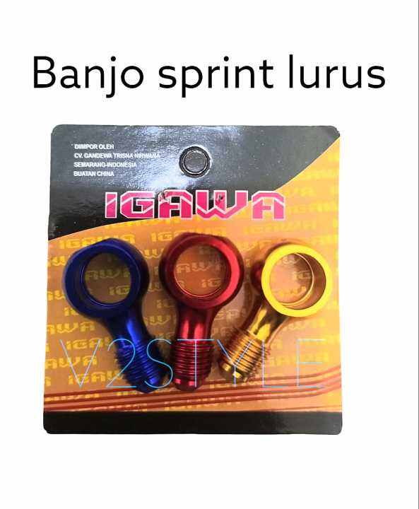 Banjo Lurus Banjo Thailand Selang Rem Banjo Full Cnc Banjo Import