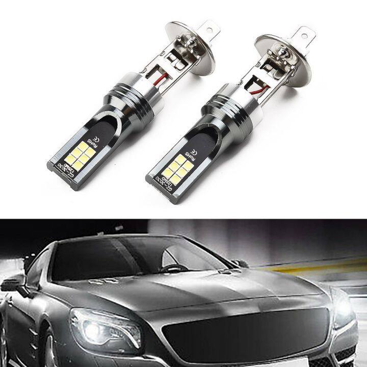 Headlight Bulbs High Low Beam H1 Kit White 2PCS Accessories Conversion