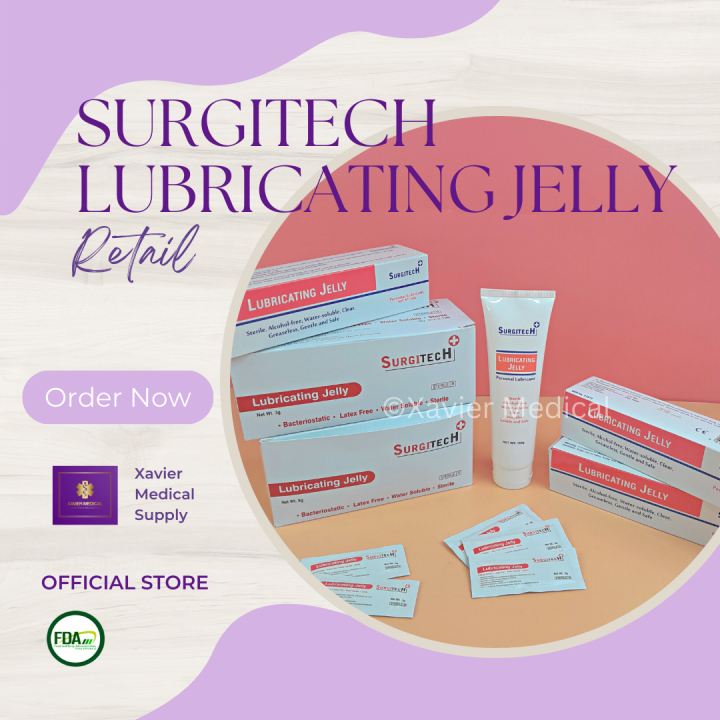 Surgitech Lubricating Jelly G G G Retail Sold Per Box Tube