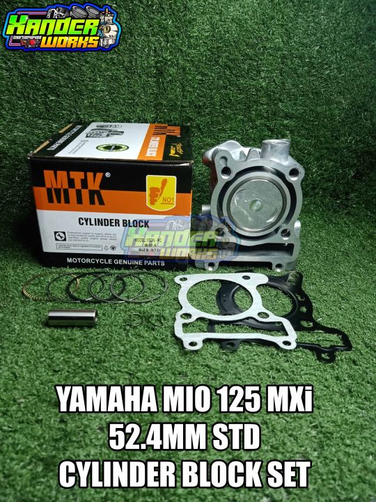 YAMAHA MIO 125 MXi 52 4MM STANDARD CYLINDER BLOCK SET Lazada PH