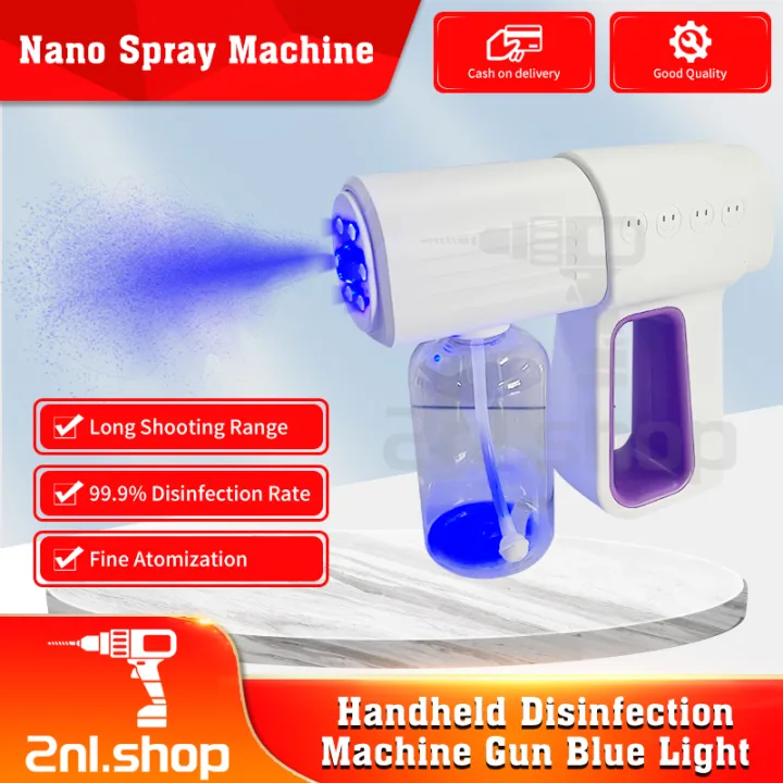 K X Wireless Disinfection Machine Gun Anion Blu Ray Nano Sprayer Beauty