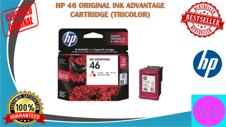 HP 46 ORIGINAL INK ADVANTAGE CARTRIDGE TRICOLOR Lazada PH