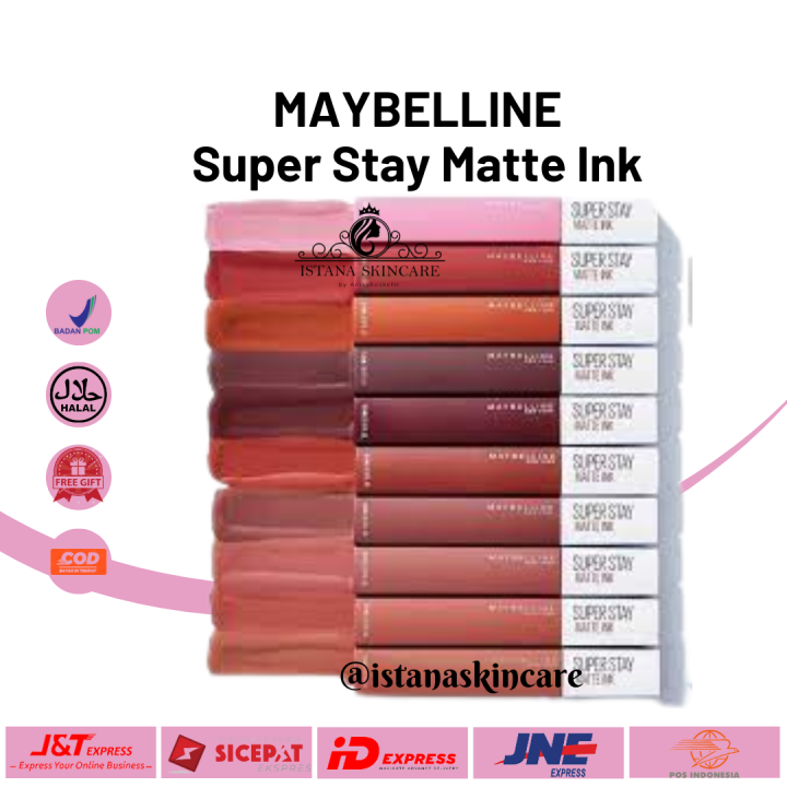 Maybelline Superstay Matte Ink Lip Cream Lazada Indonesia