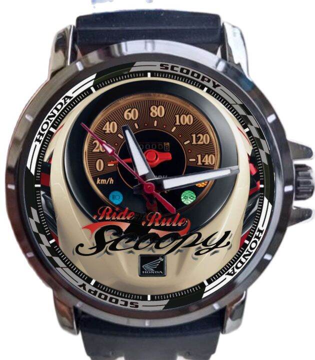 Jam Tangan Pria Custom Speedometer Scoopy Lazada Indonesia