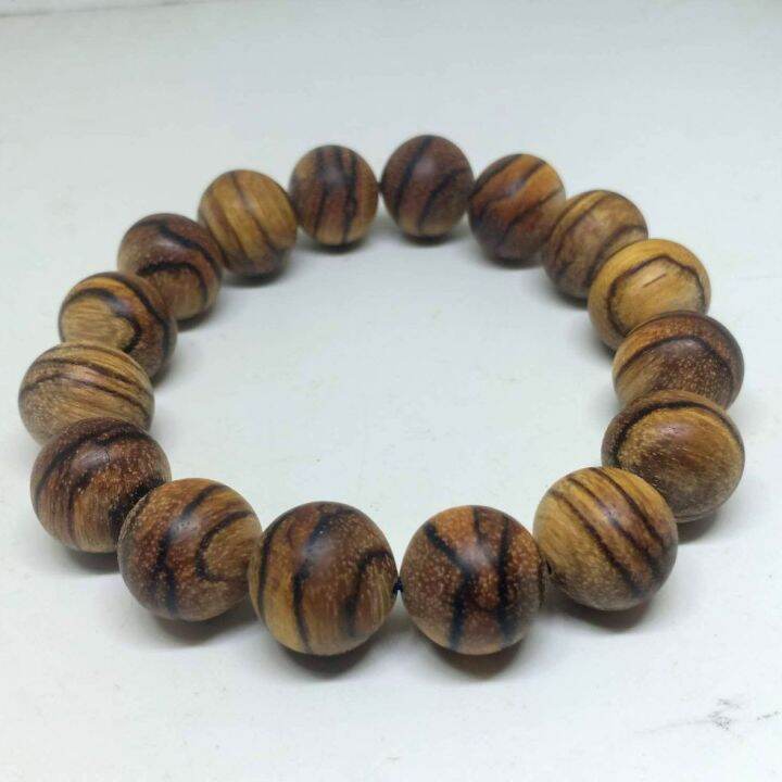 Gelang Kayu Gaharu Ulir Zebra 14 Mm Lazada Indonesia