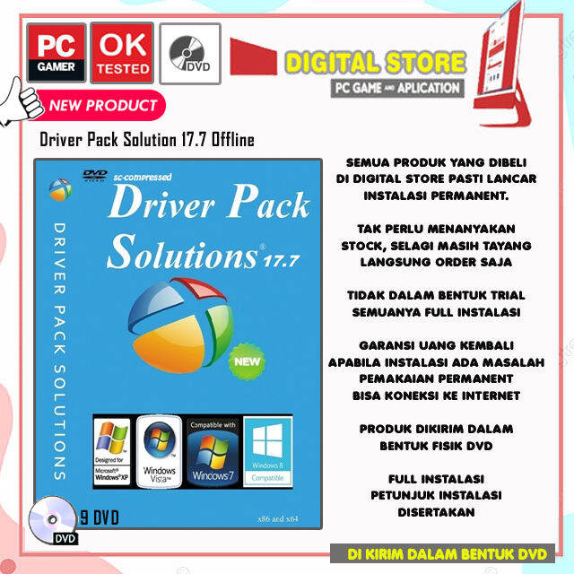 Driver Pack Solution 17 7 Offline Lazada Indonesia