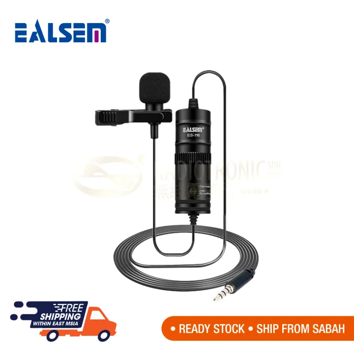 Ealsem Es Mobile Phone Microphone Lazada