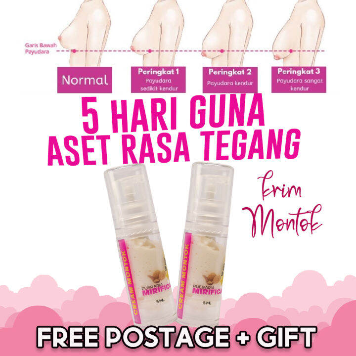 Krim Montok Pueraria Mirifica Cream Ml Besar Payudara Dalam Masa