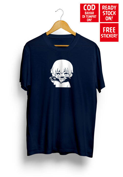 Baju Kaos Jujutsu Kaisen Inumaki Toge Chibi Gojo Satoru Sukuna Itadori