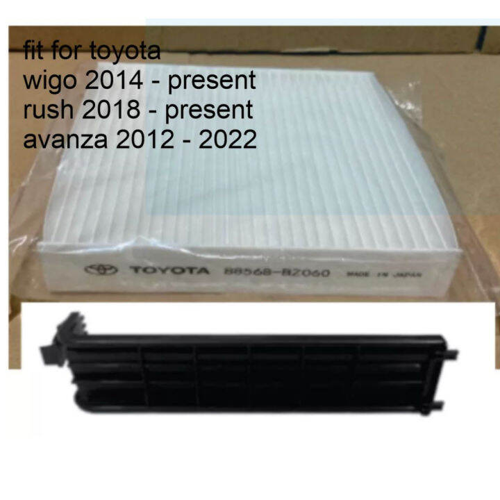 Pair Of Cabin Cover And Filter For Toyota Avanza Rush Wigo Lazada Ph