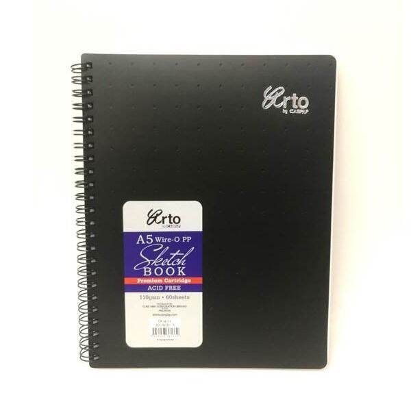 Arto A Wire O Pp Sketch Book Gsm By Campap Lazada