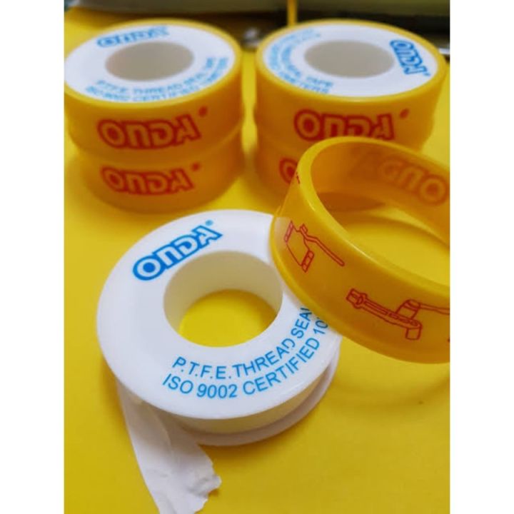 Sealtape ONDA 10m Seal Tape ONDA Isolasi Pipa Isolasi Kran Air Siltip