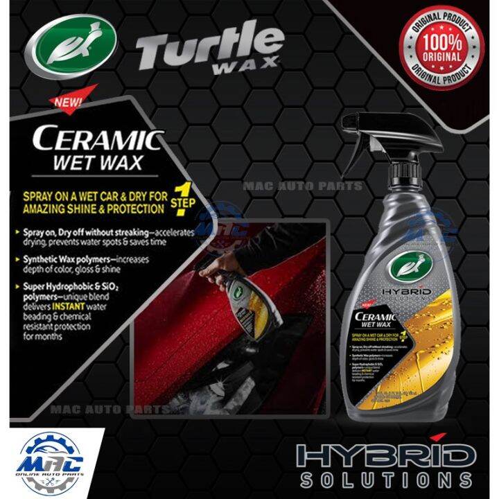 On Sale Turtle Wax Hybrid Solutions Ceramic Wet Wax 769ml Lazada PH