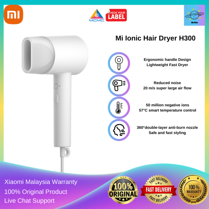 Xiaomi Mi Ionic Hair Dryer H Original Smart Hair Dryer Year