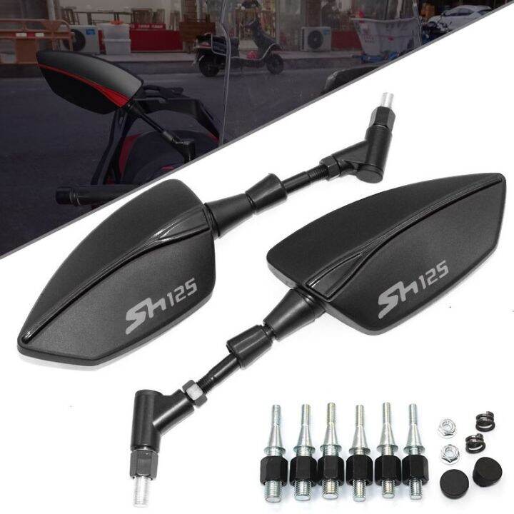 SH 125 Motorcycle Mirrors For Honda Sh125i Sh150i SH 125I 150I SH125