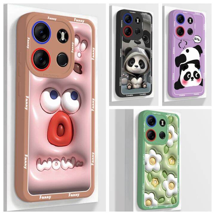 Tecno Spark GO 2023 Pop 7 Pro Case Cute Cartoon Soft Silicone Phone