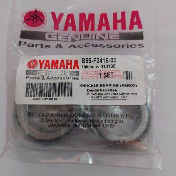 KV Yamaha AEROX Genuine KNUCKLE BEARING SET B65 F2416 00 Stick