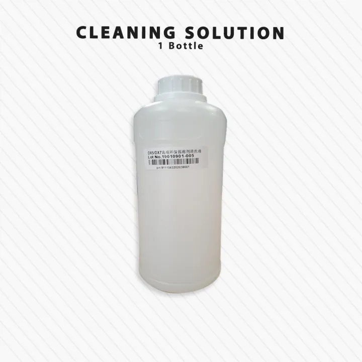 Eco Solvent Cleaning Solution Bottle Cleaning Solution For Large