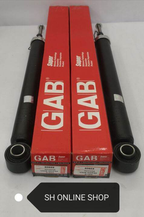 Gab Super Premium Shock Absorber Rear For Toyota Vios Ncp