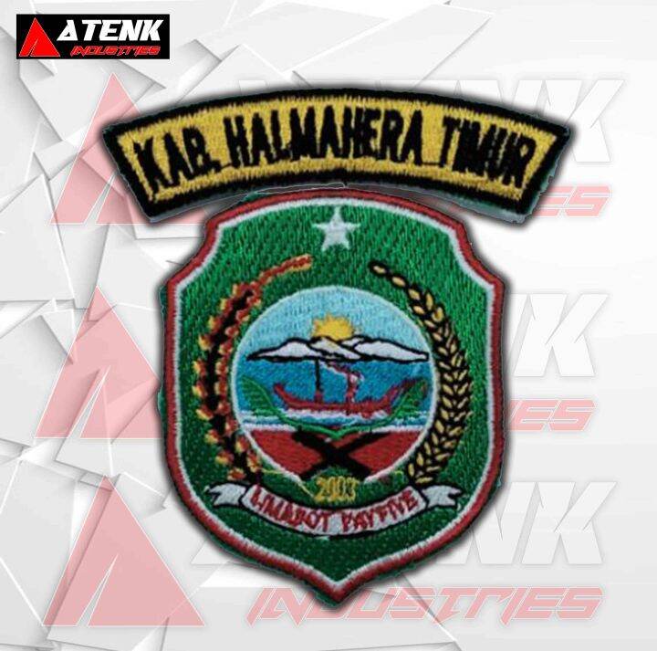 Badge Bordir Komputer ASN Bed PNS HALMAHERA TIMUR Lazada Indonesia