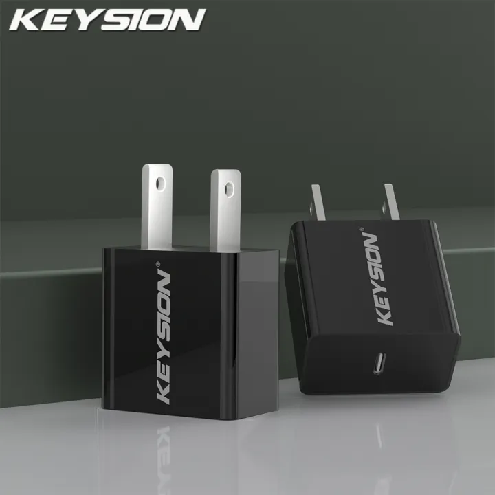 KEYSION PD Charger 20W ทชารจเรวสำหรบ iPhone 12 11 XR 8 USB ประเภท