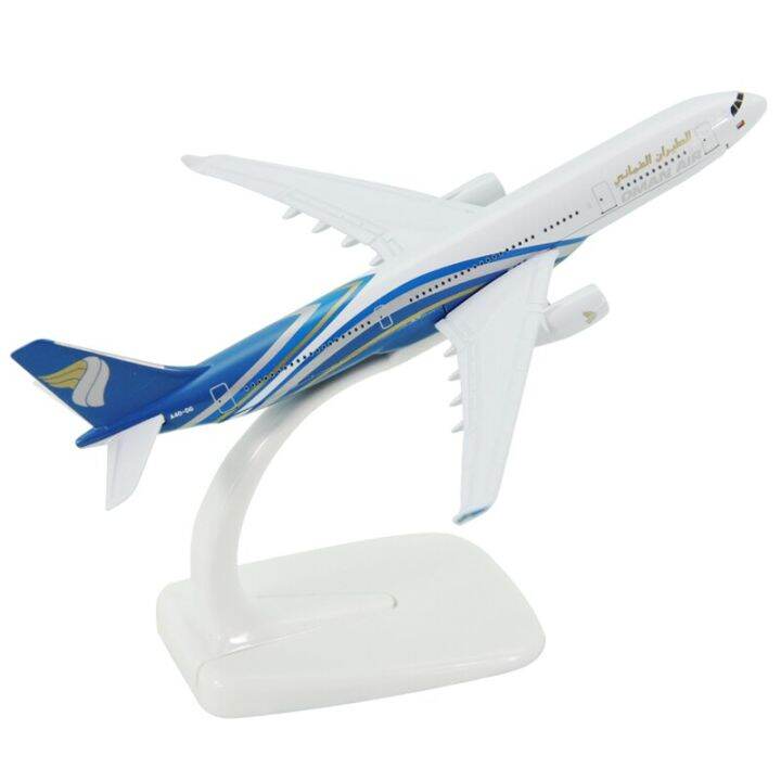 JASON TUTU 16cm Oman Air Airbus A330 Plane Model Airplane Model