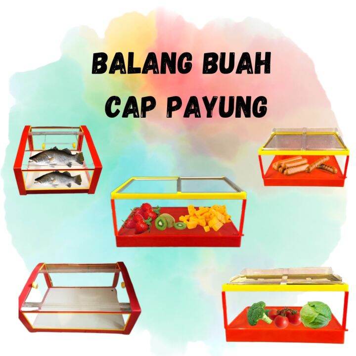 Balang Buah Cap Payung Pelbagai Jenis Lazada