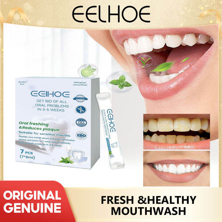 Eelhoe Whitening Mouthwash Deep Cleans Whitening Teeth And Gums Oral