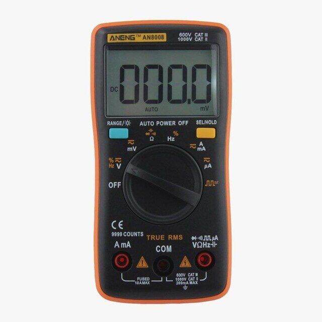 Aneng An Digital Multimeter Counts With Backlight Ac Dc Volt