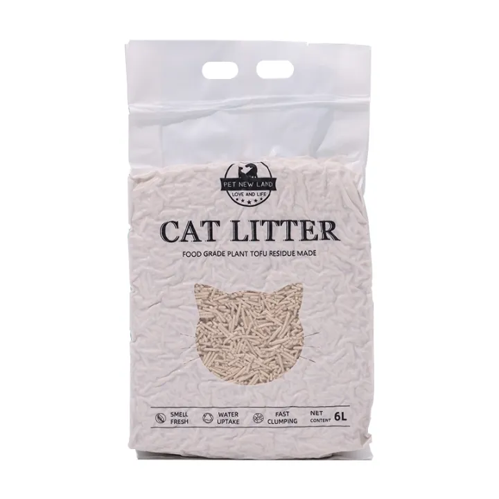 Tofu Cat Litter Sand 6L Flushable Cat Sand Food Grade Plant Tofu