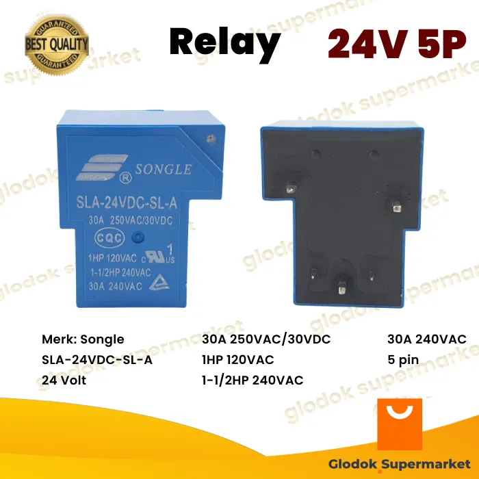 Relay Songle Kodok Dc V Pin Sla Vdc Sl A Volt P Power Riley