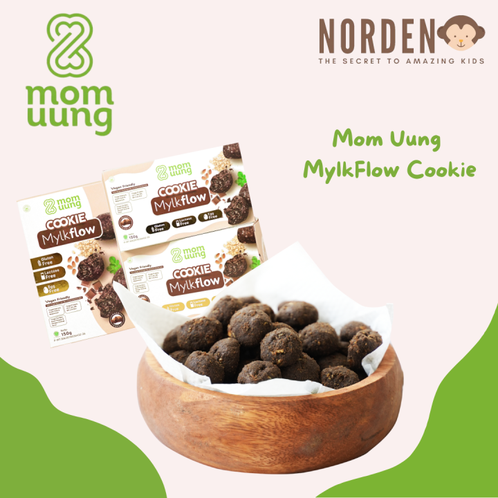 ND Mom Uung Cookie Mylkflow Cookie Ibu Menyusui Kue Pelancar ASI