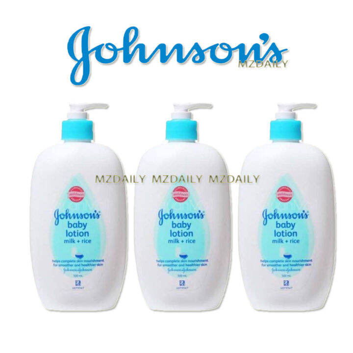 Set Of Johnson S Baby Milk Rice Lotion Ml Lazada Ph