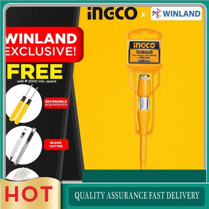 Tool Na Ingco By Winland Test Pencil Ac Voltage Tester Test Light