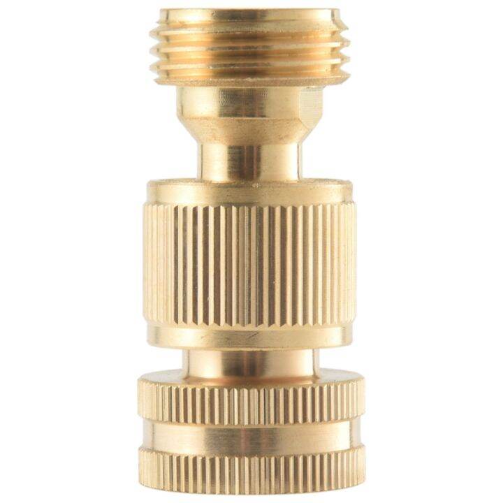 Garden Hose Quick Connect Solid Brass Quick Connector Garden Hose