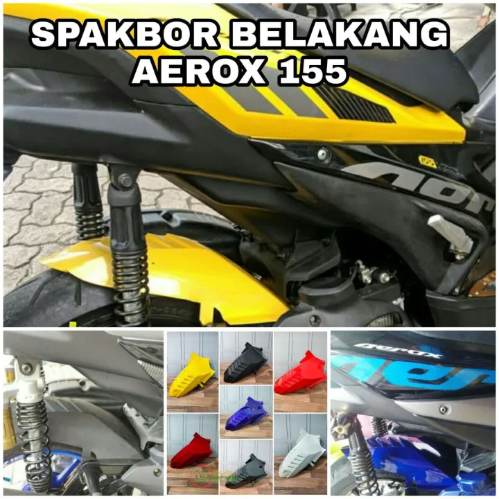 SPAKBOR BELAKANG YAMAHA AEROX 155 HUGGER AEROX 155 SPAKBOR BELAKANG