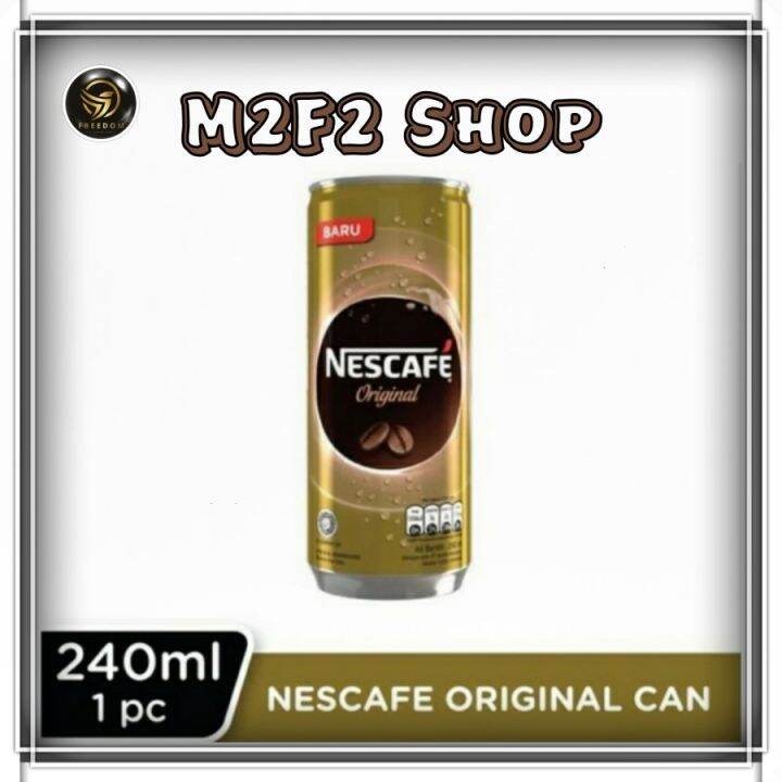 Kopi Nescafe Original Kaleng Can 240 Ml Kemasan Satuan Lazada