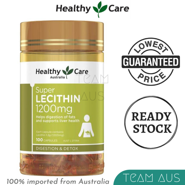 Healthy Care Super Lecithin Mg Capsules Lazada