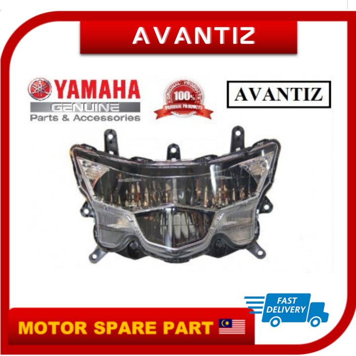 YAMAHA EGO AVANTIZ HEADLAMP 100 ORIGINAL HONG LEONG HEAD LAMP B92