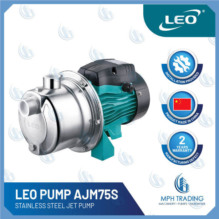 Leo Ajm S Anti Rust Stainless Steel Jet Water Pump Water Booster Pump