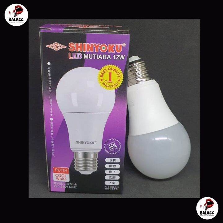 Lampu Led Shinyoku Mutiara 12 Watt Garansi 1 Tahun Lazada Indonesia