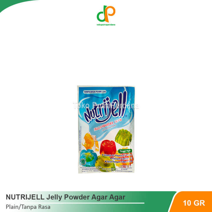 NUTRIJELL Jelly Powder Agar Plain 10gr Lazada Indonesia