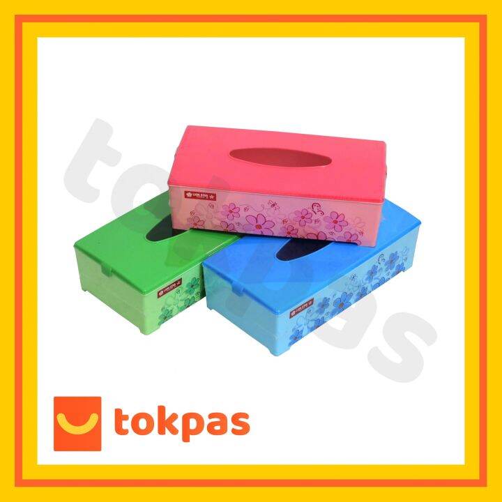 Tissue Dispenser Small Lion Star Tr Tempat Tisu Plastik Kotak