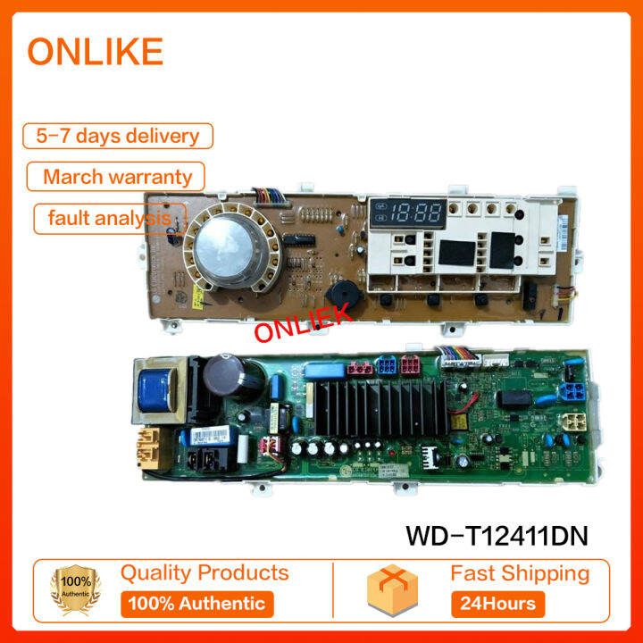 90 New LG Drum Washing Machine Computer Board Wd T12411dn Mainboard