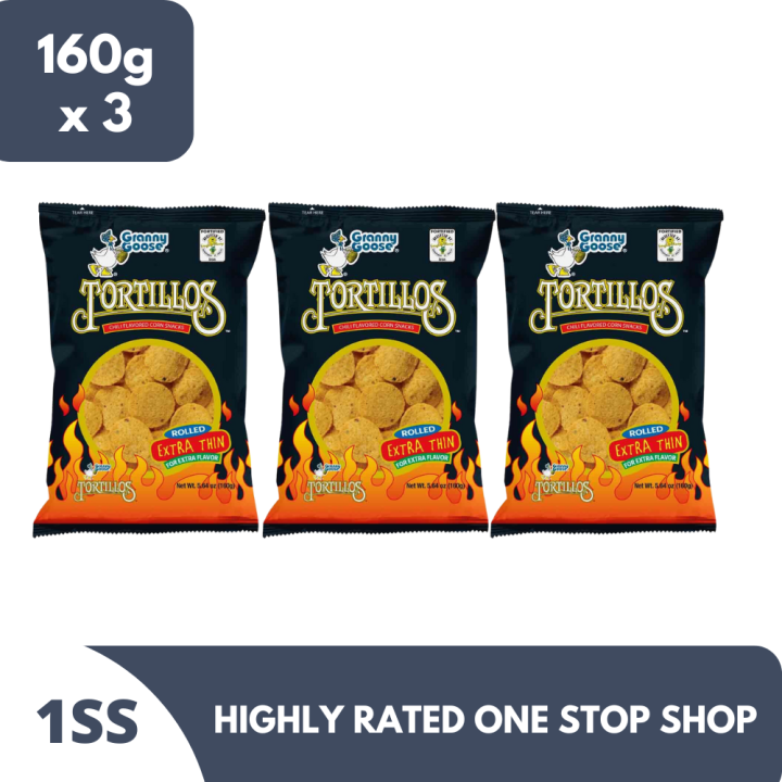 Granny Goose Tortillos Chili 160g X 3 Lazada PH