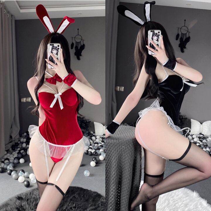 Sexy Christmas Rabbit Sexy Lingerie Costumes Bunny Girl Nightclub